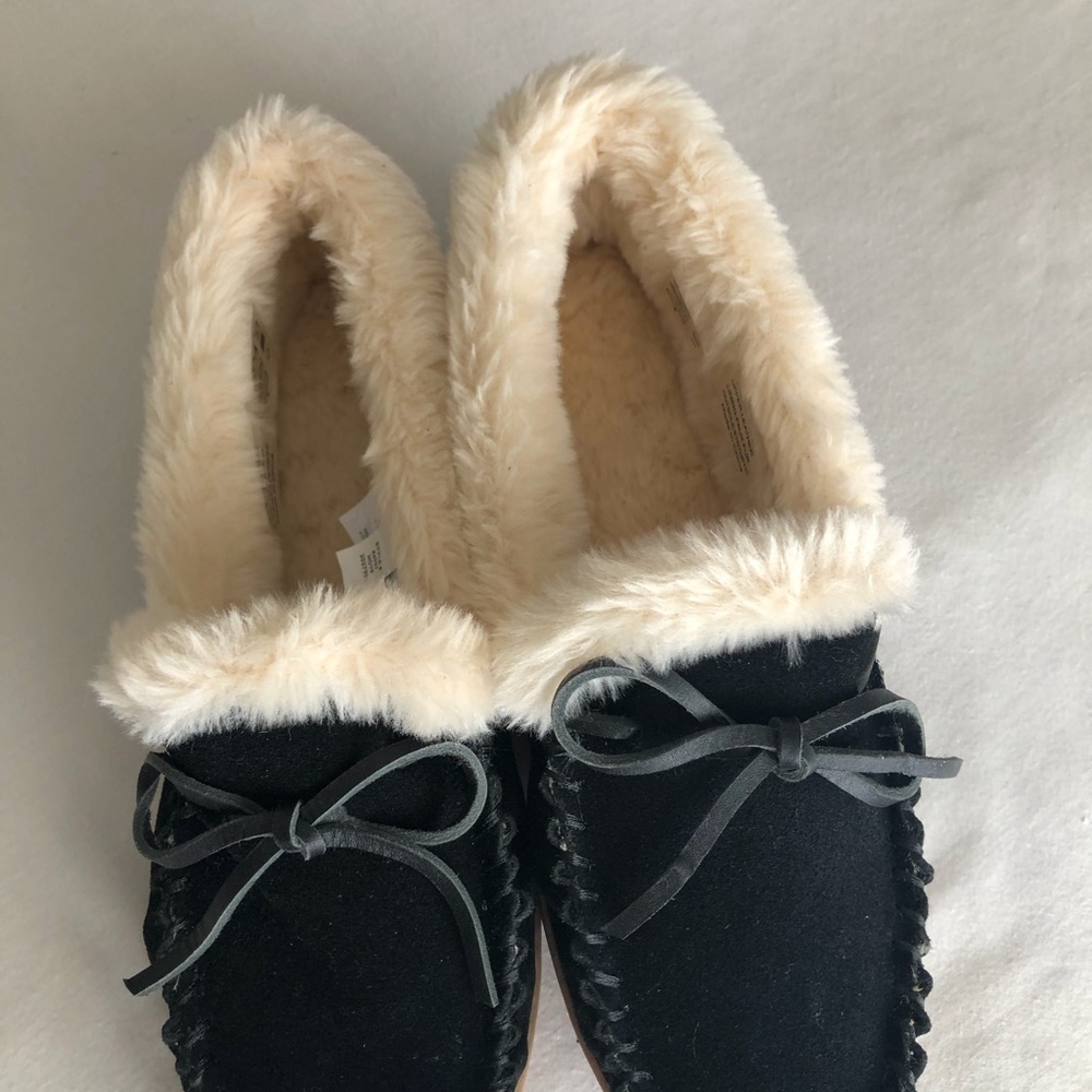 Jcrew suede slipper, new without tags